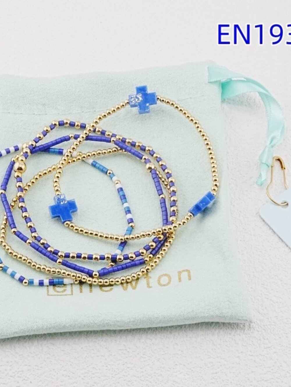 Enewton Colorful Cross Bracelet Set